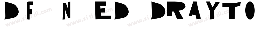 DFVN ED Drayton Regu字体转换